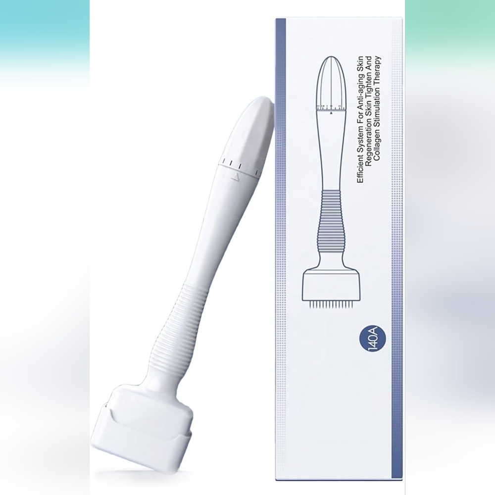 White Derma Roller